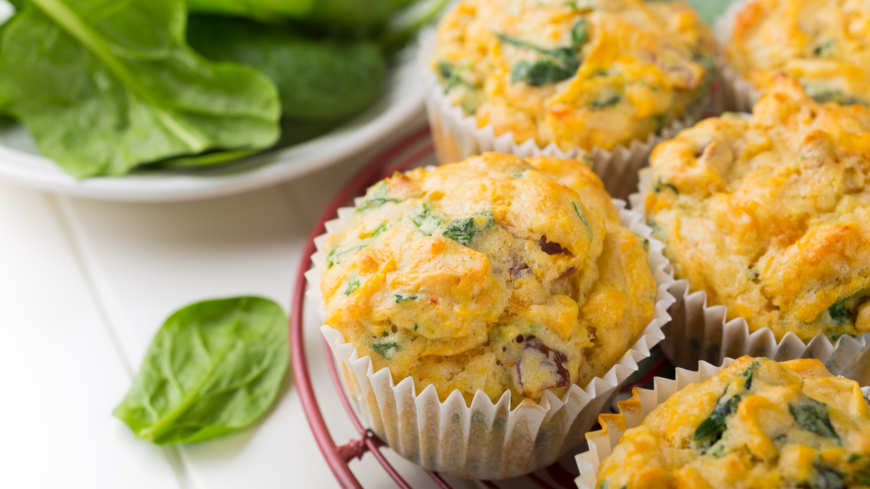 Vegetariska matmuffins